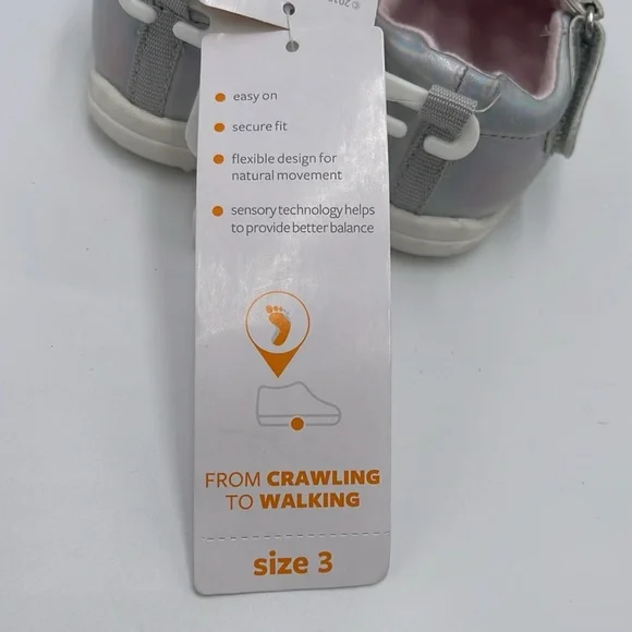 NWT Carter’s Every Step Bella Unicorn Shoes – Size 3 - Picture 6 of 12